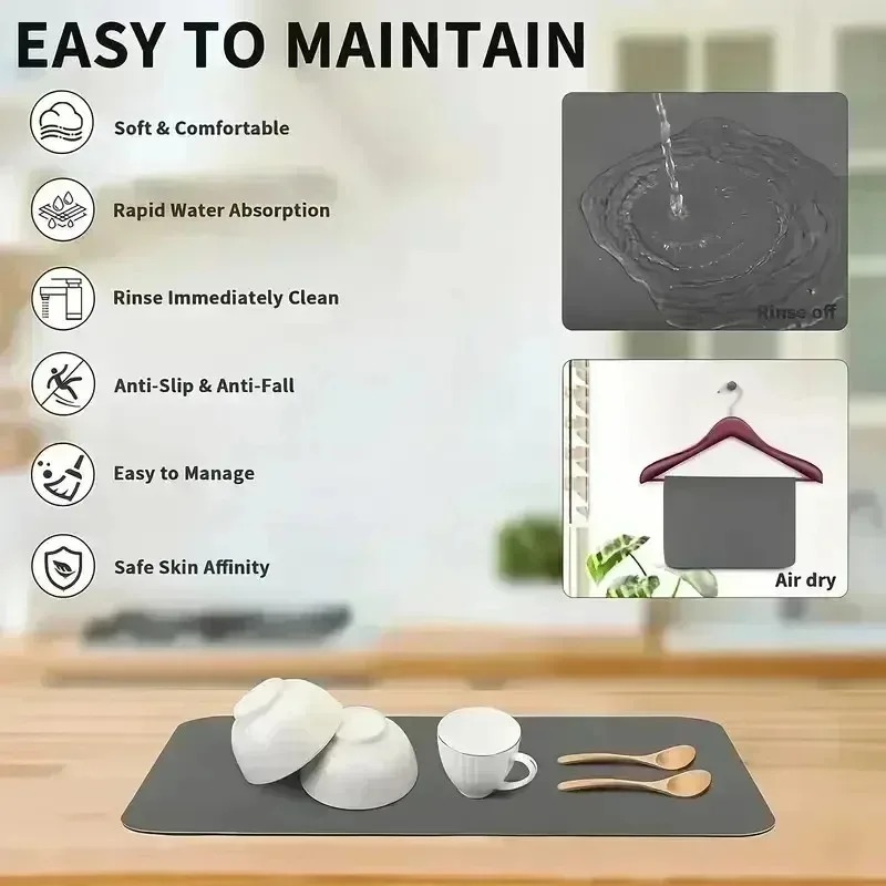 Creative Coffee Print Kitchen  - Bar Mat Rubber review and price