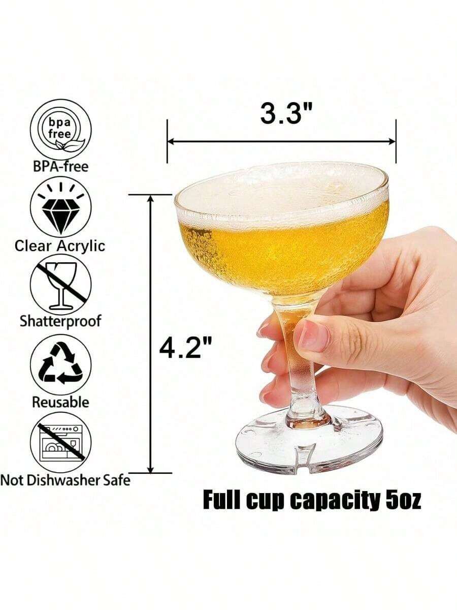 Set Of 20 Coupe Cocktail Glass - Home Bar Set review and price