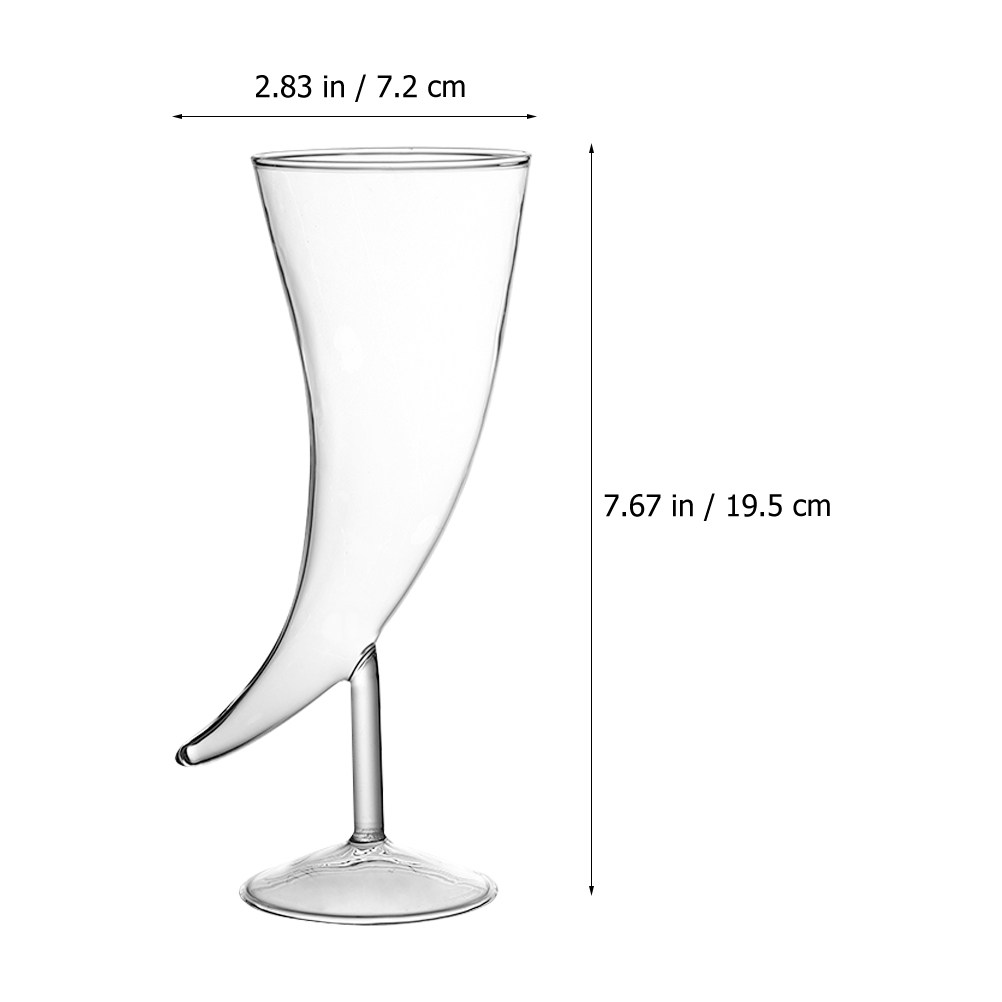 2Pcs Ox Horn Cocktail Glass Se - Home Bar Set review and price