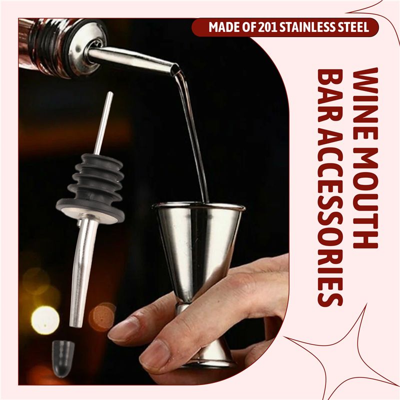 OLTRE-6Pcs Stainless Steel Pou - Speed Pourer Cap review and price