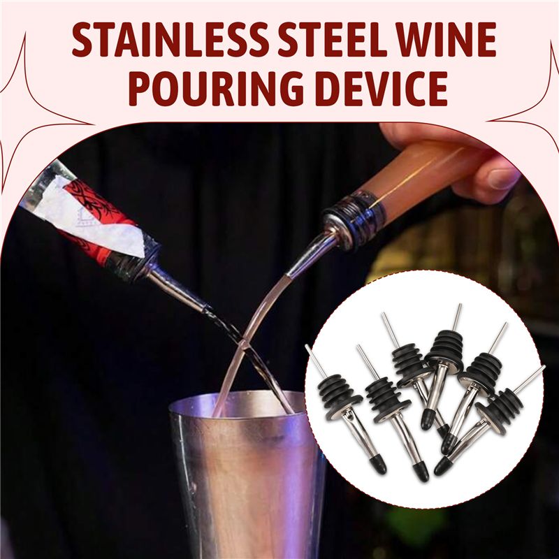 OLTRE-6Pcs Stainless Steel Pou - Speed Pourer Cap review and price